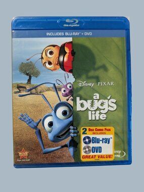 Disney Pixar's A Bug's Life 2010 Blu-Ray DVD Combo